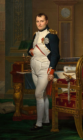 Emperor Napoleon Bonaparte in His Study at the Tuileries 1812 by Jacques-Louis David National Gallery Washington DC